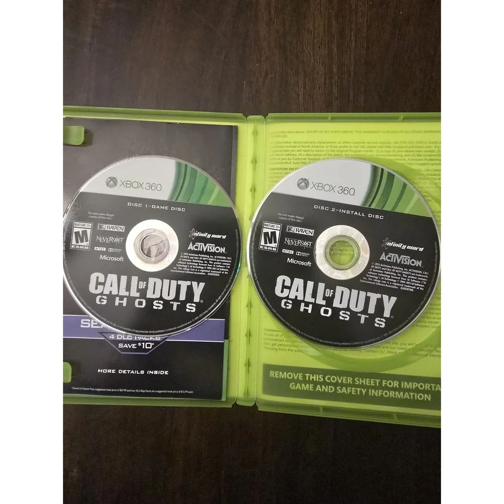 Call of Duty: Ghosts (Microsoft Xbox‎ 360, 2013)